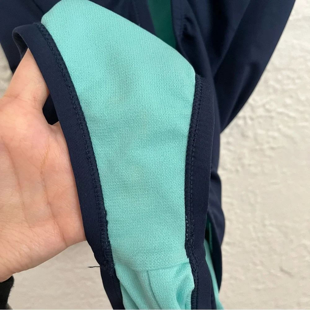 Nike Striped Double Crossback One-Piece Swimsuit M - Picture 11 of 15